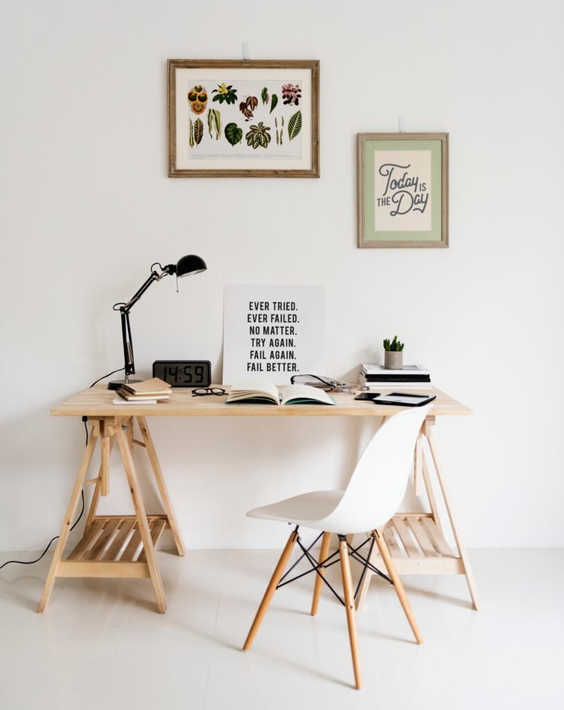 Workspace minimal style